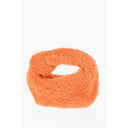 Orange Lambskin Tote Bag