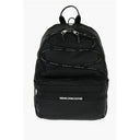 JEANS COUTURE Solid Color Nylon Backpack with Logoed Detail