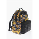 JEANS COUTURE Baroque Patterned Fabric Backpack