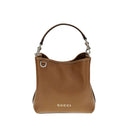 GG Emblem Leather Bucket Bag