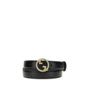 Leather GG Belt