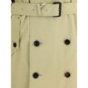 Medium cotton gabardine Trench Coat