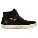 Black Calfskin Sneaker Golden Goose