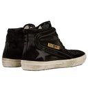 Black Calfskin Sneaker Golden Goose