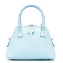 Blue Leather Handbag