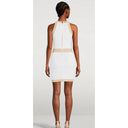 White Viscose Women's Dress Balmain