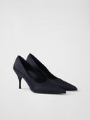 Blue Satin Pumps Prada