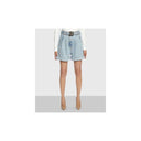Blue Cotton Short Balmain