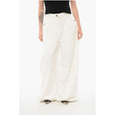 Herringbone Cotton Palazzo Denims