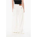 Herringbone Cotton Palazzo Denims