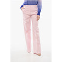 Crepe Wide Pants with Pleats