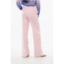 Crepe Wide Pants with Pleats