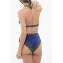 High-waisted Bikini Set with Bow Detail