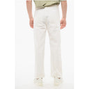 Straight Fit Denims with Embroidered Logo 24cm