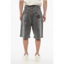Stone Washed Wide Leg Denims