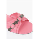 Leather CAGOLE Sandals with Maxi Studs and Buckle