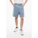 5-Pocketed Light Wash Denim Shorts