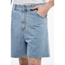 5-Pocketed Light Wash Denim Shorts