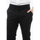 4-Pocketed Wool Pants with Belt Loops