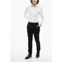 4-Pocketed Wool Pants with Belt Loops