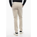 CC COLLECTION Stretch Cotton Chinos Pants with Belt Loops