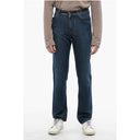 ID LUXURY DENIM Dark-washed Denims with Contrasting Embroide