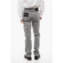 ID Slim LAZISE Denims with Ton-sur-ton Embroidery