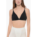 Solid Color FRANCIS Triangle Bra with Logoed Band