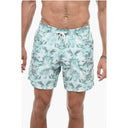 Floral Pattern Boxer Swimshorts
