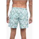 Floral Pattern Boxer Swimshorts