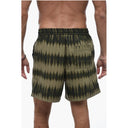 Tie Dye Print Boxer Swimsuit