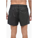 Solid Color Swim Shorts with 3 Pockets