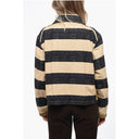 Canvas Striped Jacket with Hooks