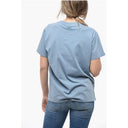 Crew Neck Monochrome Cotton T-Shirt