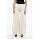 5 Pocket Cotton Blend Palazzo Pants