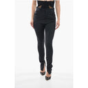 Ankle Zip 5 Pockets Stretch Leggings Pants