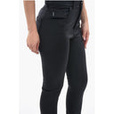 Ankle Zip 5 Pockets Stretch Leggings Pants