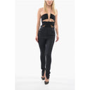 Ankle Zip 5 Pockets Stretch Leggings Pants