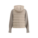 Wool sleeved Down Jacket