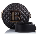 Black Leather Crossbody Bag