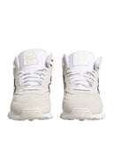 Off White Suede Sneakers Shoes - Allure Absolue