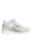 Off White Suede Sneakers Shoes - Allure Absolue