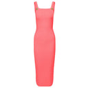 Pink Viscose Dress - Allure Absolue