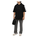Black Cotton Sweater - Allure Absolue