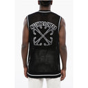 Two Tone Crochet VARSITY NET Tank Top