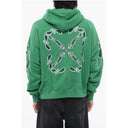 Brushed Cotton BANDANA Embroidered Hoodie