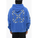 Embroidered Brushed Cotton BANDANA ARROW Hoodie