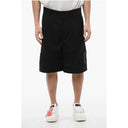 Virgin Wool Shorts With 23 Embroidery
