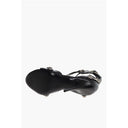 Lamè Leather CAGOLE Sandals with Studs 11cm