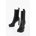 Leather SPONGE Chelsea Booties 12cm